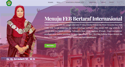 Desktop Screenshot of fe.unri.ac.id